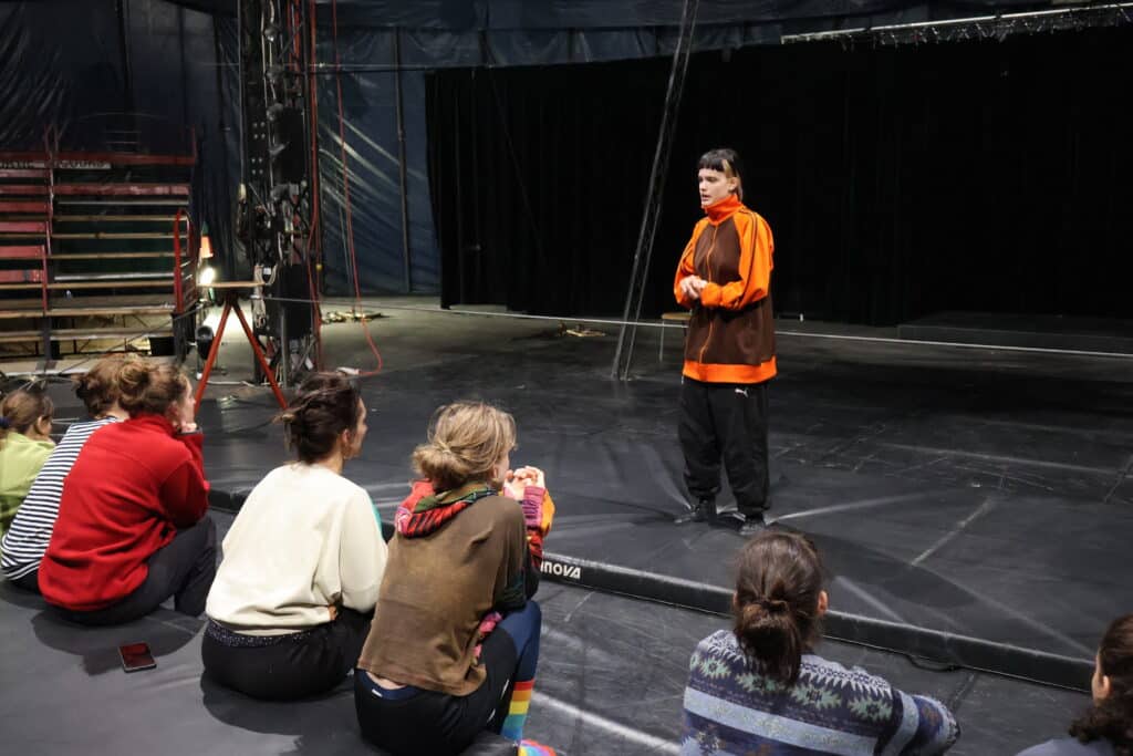 Laboratoire à l'Ecole de Châtellerault circusnext - European Circus Label