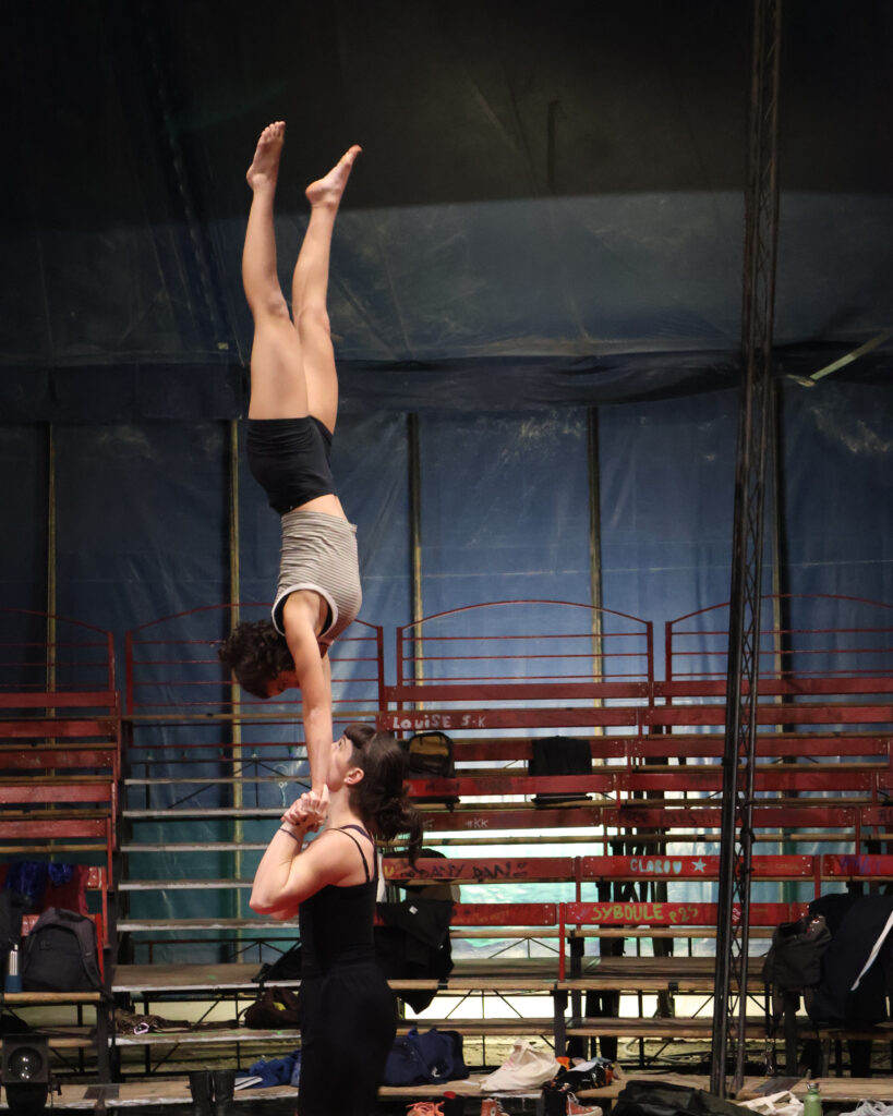 Laboratoire à l'Ecole de Châtellerault circusnext - European Circus Label